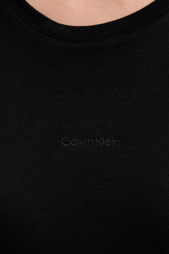 Bavlněné tričko Calvin Klein LV044E205G černá
