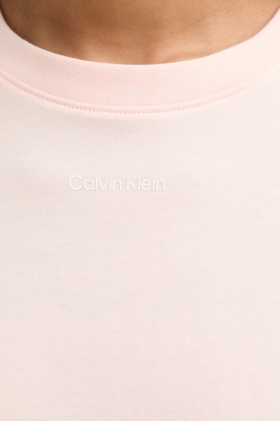 Calvin Klein t-shirt γυναικείο βαμβακερό LV147C857G ροζ