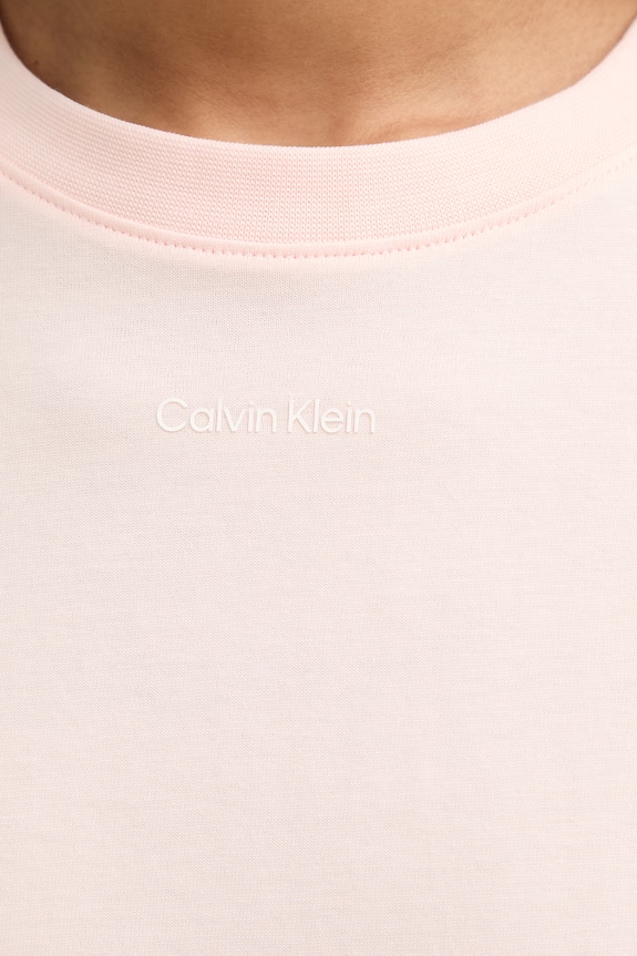 Calvin Klein t-shirt γυναικείο βαμβακερό LV147C857G ροζ