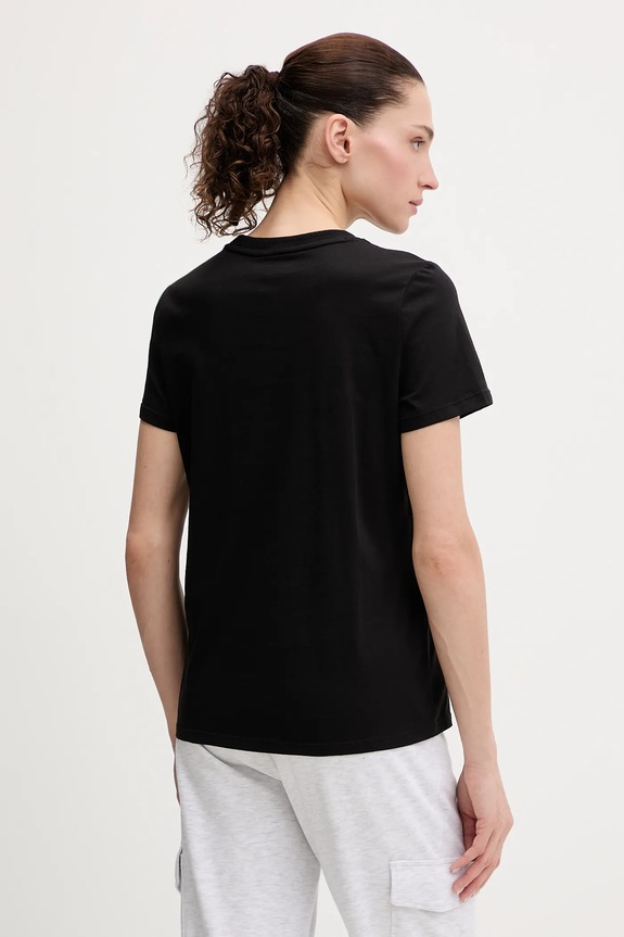 Oblečenie Bavlnené tričko Dkny DP6T1533 čierna