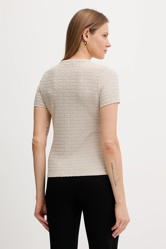 Odjeća Majica kratkih rukava Dkny DJ5T1571 bež