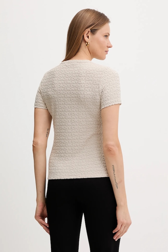 Odjeća Majica kratkih rukava Dkny DJ5T1571 bež