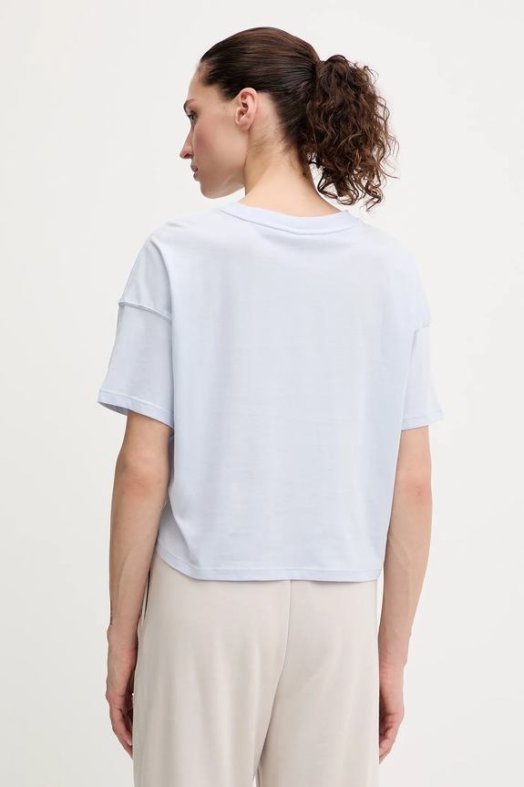 Ruházat DKNY t-shirt női pamut DP6T1662 kék