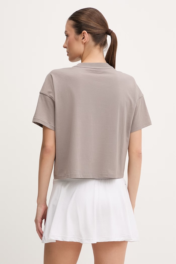 Odzież DKNY T-shirt damski bawełniany DP6T1662 beżowy