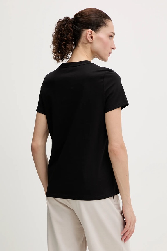 Oblečenie Bavlnené tričko Dkny DP6T1557 čierna