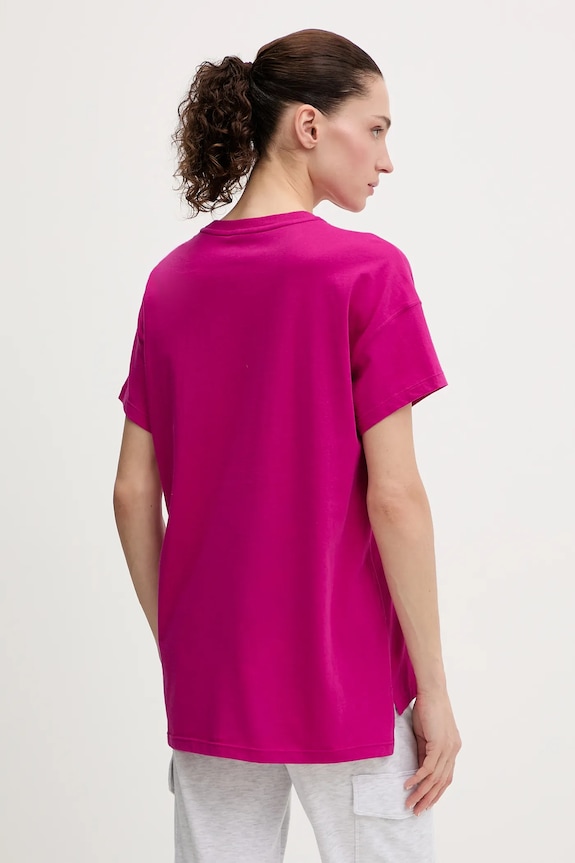 Oblečenie Bavlnené tričko Dkny DP6T1534 ružová