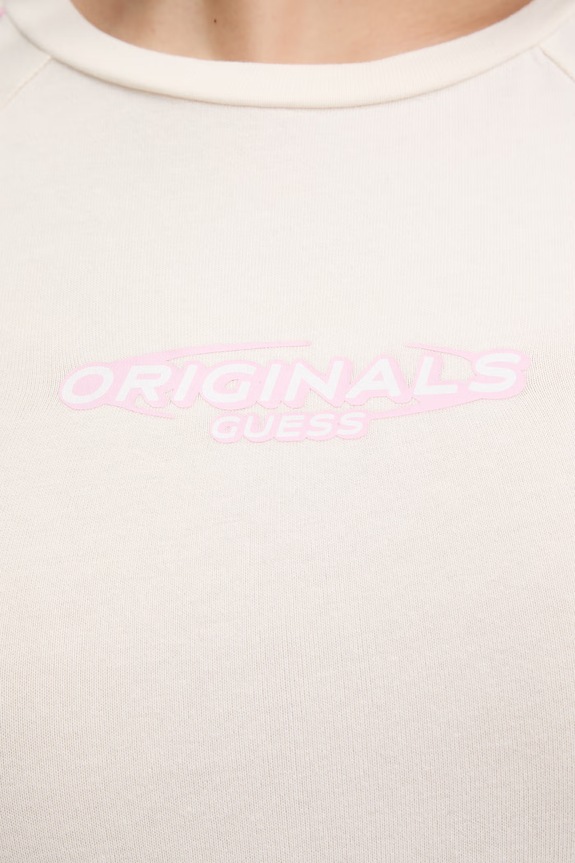 Guess Originals t-shirt W6RI39.KCBF1 beżowy