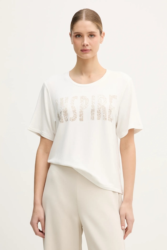 Joseph Ribkoff t-shirt aplikacja biały 261967