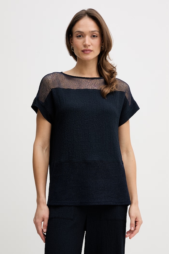 Joseph Ribkoff t-shirt damski granatowy 261247