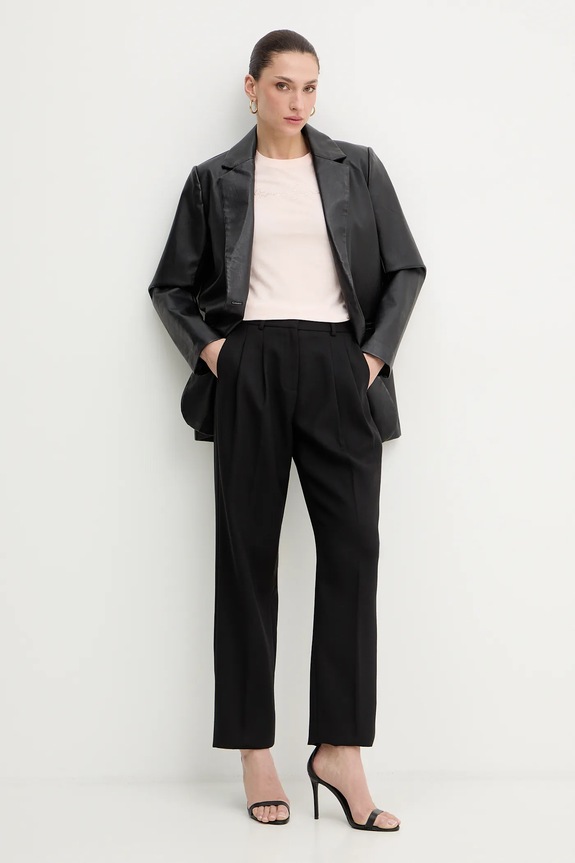 Bavlnené tričko Armani Exchange XW001457.AF10356 ružová SS26