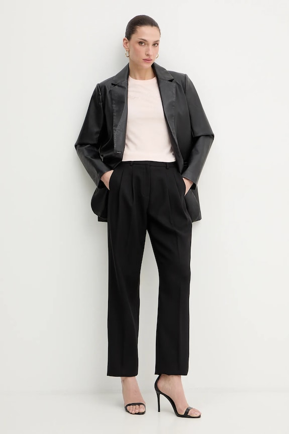 Bavlnené tričko Armani Exchange XW001457.AF10356 ružová SS26