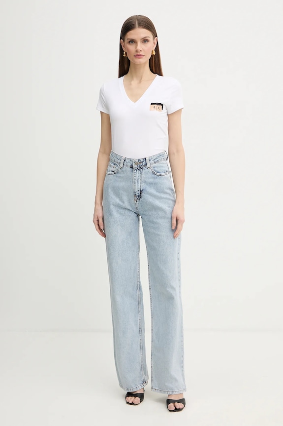 Tričko Armani Exchange XW001803.AF16294 biela SS26