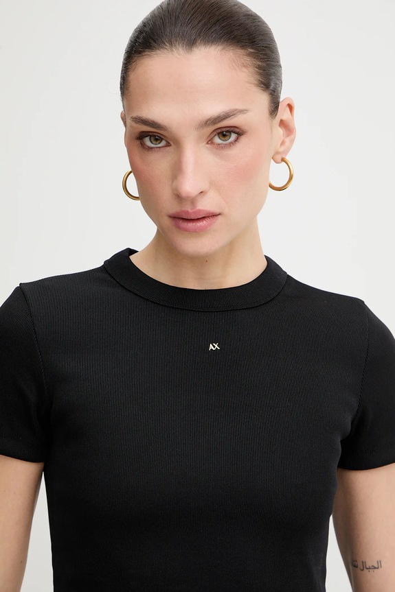 Tričko Armani Exchange čierna XW001833.AF18852