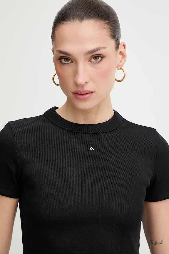 Tričko Armani Exchange čierna XW001833.AF18852