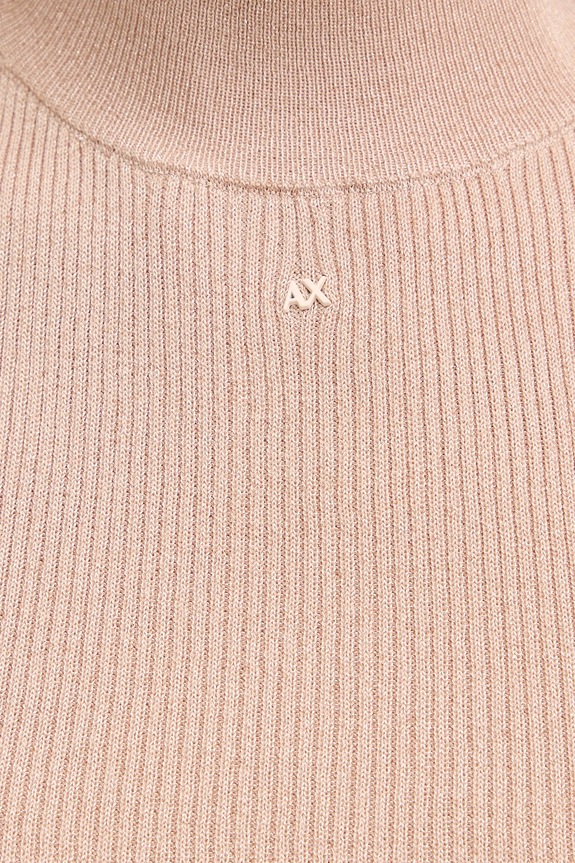 Armani Exchange top XW001876.AF11957 beżowy
