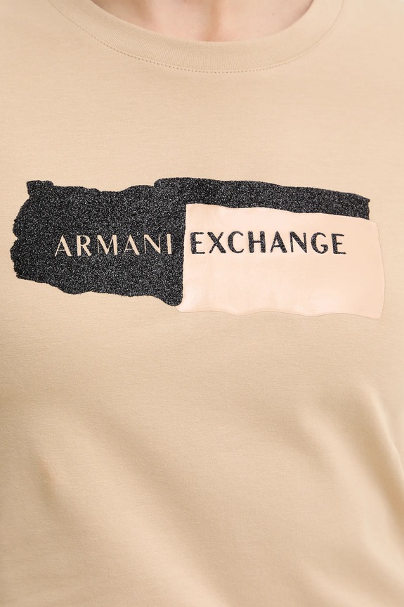 Tričko Armani Exchange XW002841.AF16294 béžová