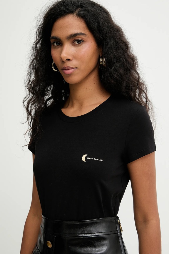 Armani Exchange t-shirt czarny XW001849.AF16294