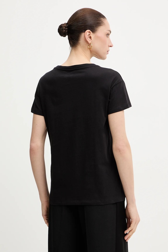 Oblečenie Bavlnené tričko Armani Exchange XW001850.AF10356 čierna