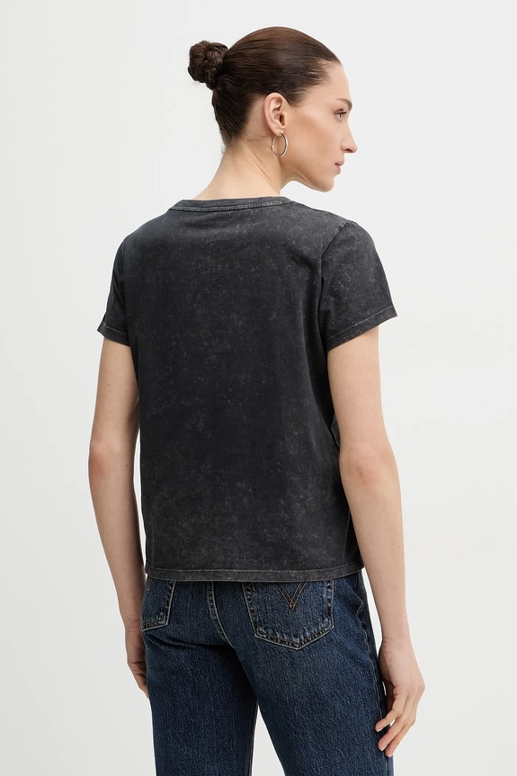 Oblečenie Bavlnené tričko ZADIG&VOLTAIRE JWTS02840 sivá