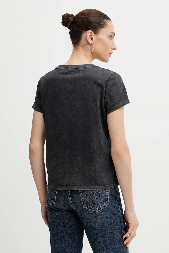 Oblečenie Bavlnené tričko ZADIG&VOLTAIRE JWTS02840 sivá