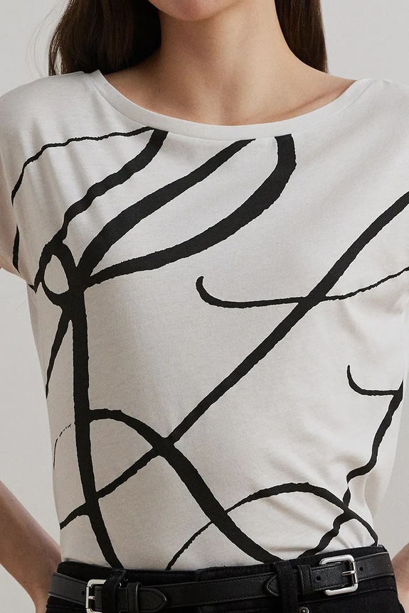 Lauren Ralph Lauren t-shirt fehér 200748765