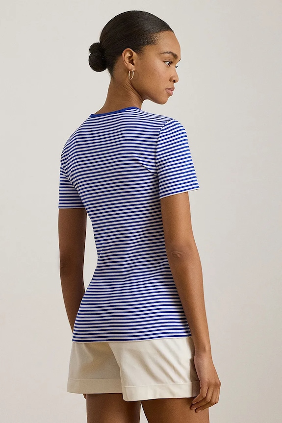 Lauren Ralph Lauren tricou 200P03721 albastru SS26
