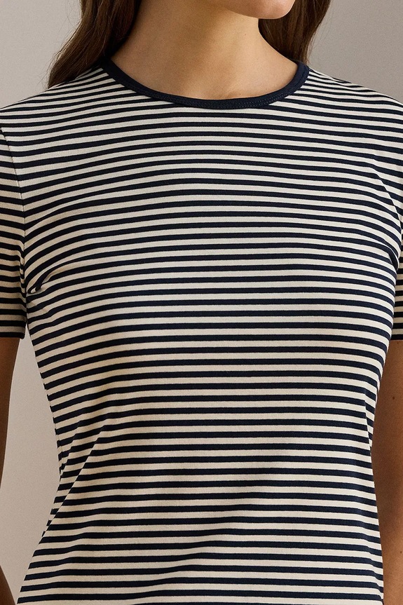 Odzież Lauren Ralph Lauren t-shirt 200P03721 granatowy