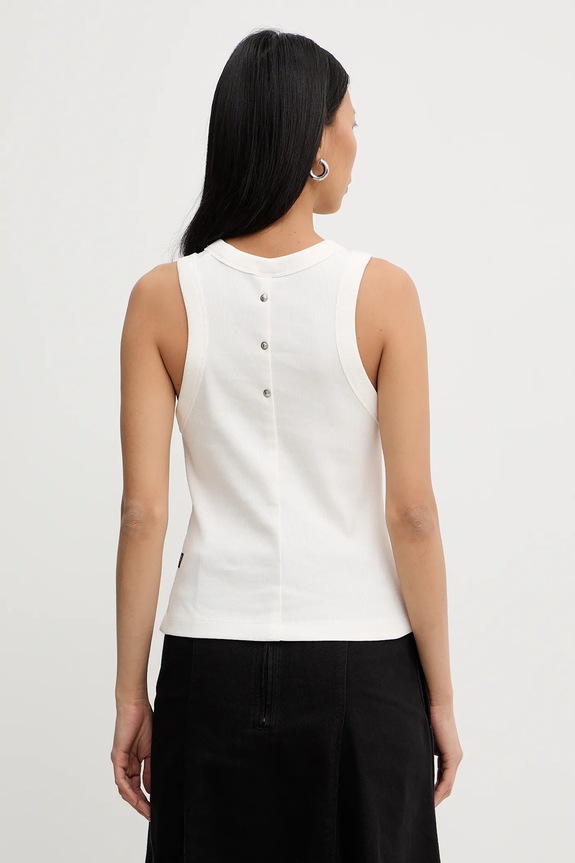 Oblečenie Top G-Star Heritage hardware slim D27971.E136 béžová