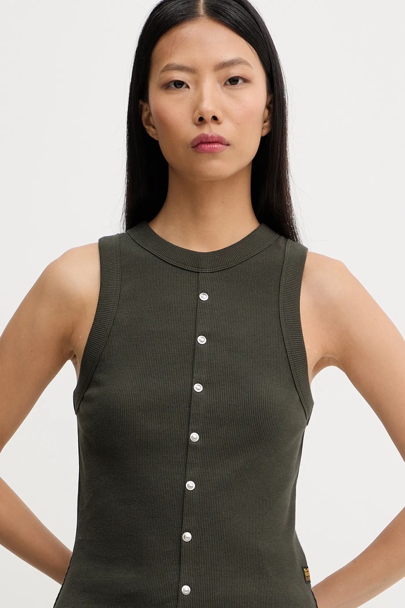 Top G-Star Heritage hardware slim zelená D27971.E136