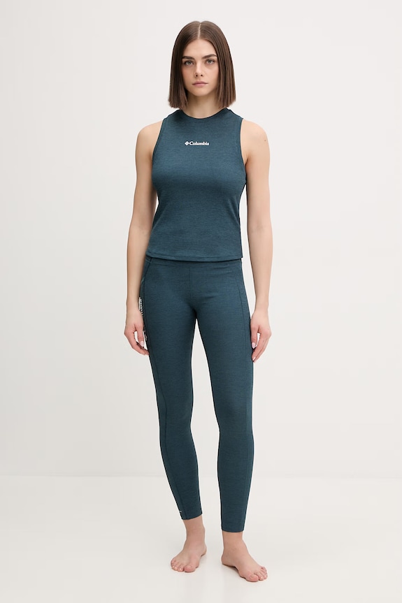 Columbia top sportowy 2155342 turkusowy SS26