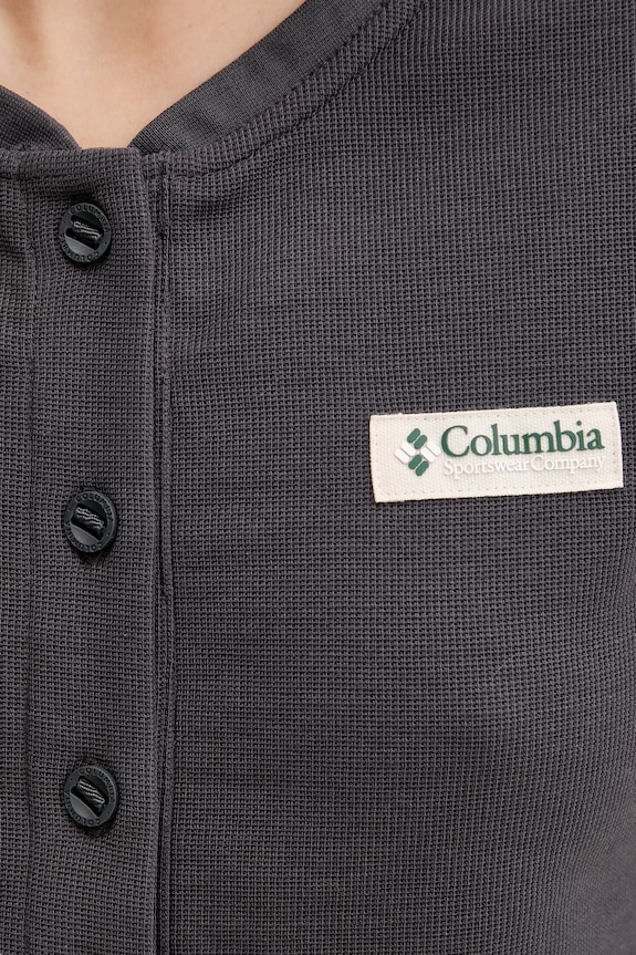Columbia tričko dámske s bavlnou Acker Rock 2157051 sivá