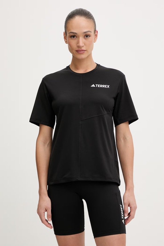 Majica kratkih rukava za trening adidas TERREX Planet friendly crna JF4186
