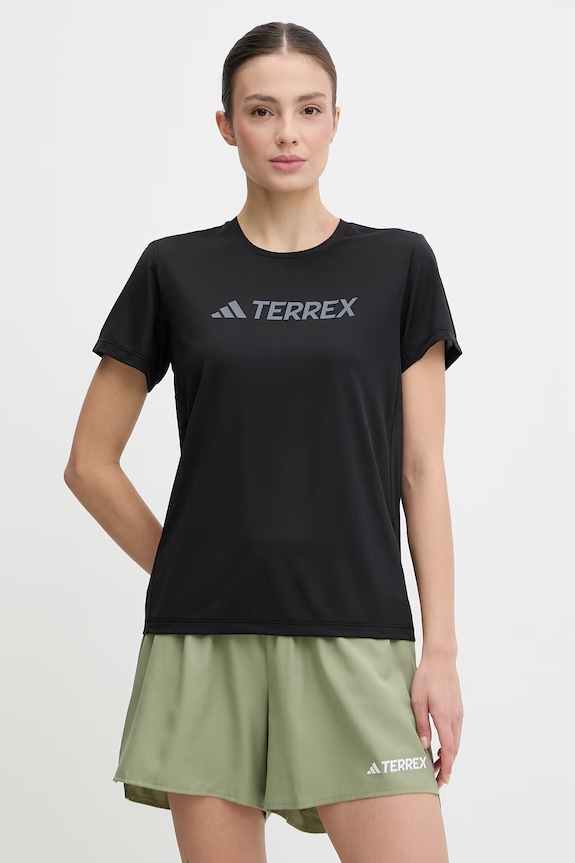 Sportska majica kratkih rukava adidas TERREX print crna JI9231