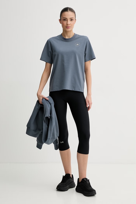 adidas by Stella McCartney dámske tričko JZ0688 modrá SS26