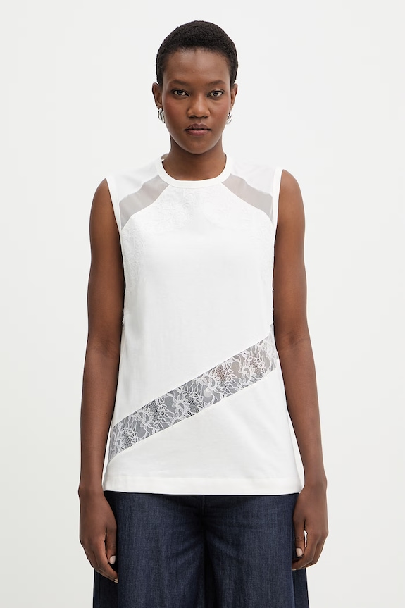 Top Pinko απλικέ μπεζ 106291.A335