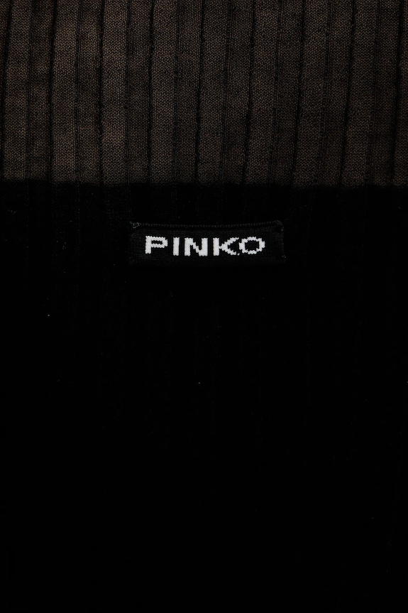 Top s příměsí vlny Pinko 106318.A34B černá