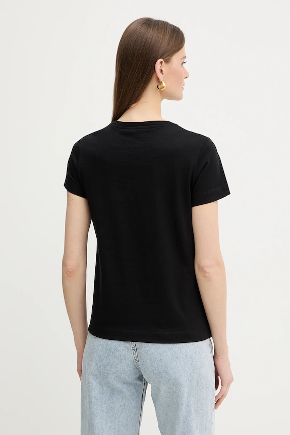 Îmbrăcăminte Pinko tricou din bumbac 100355.A339 negru