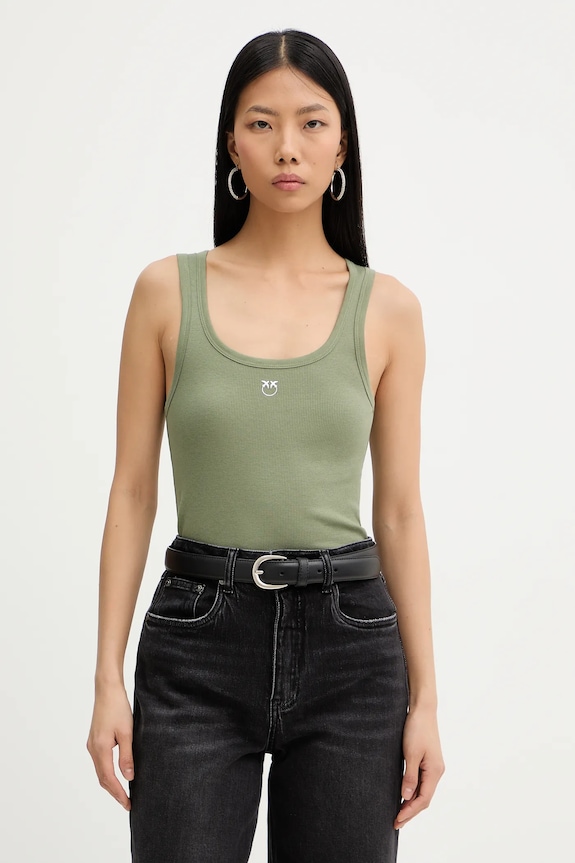 Top Pinko slim πράσινο 100807.A338