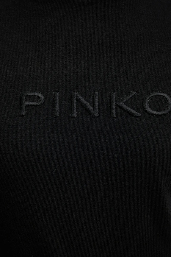 Pinko t-shirt bawełniany 101752.A339 czarny