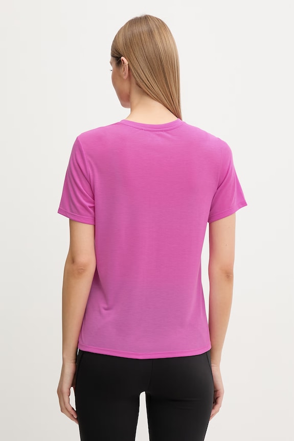 Odzież Jack Wolfskin T-shirt sportowy damski Vonnan A63951 różowy