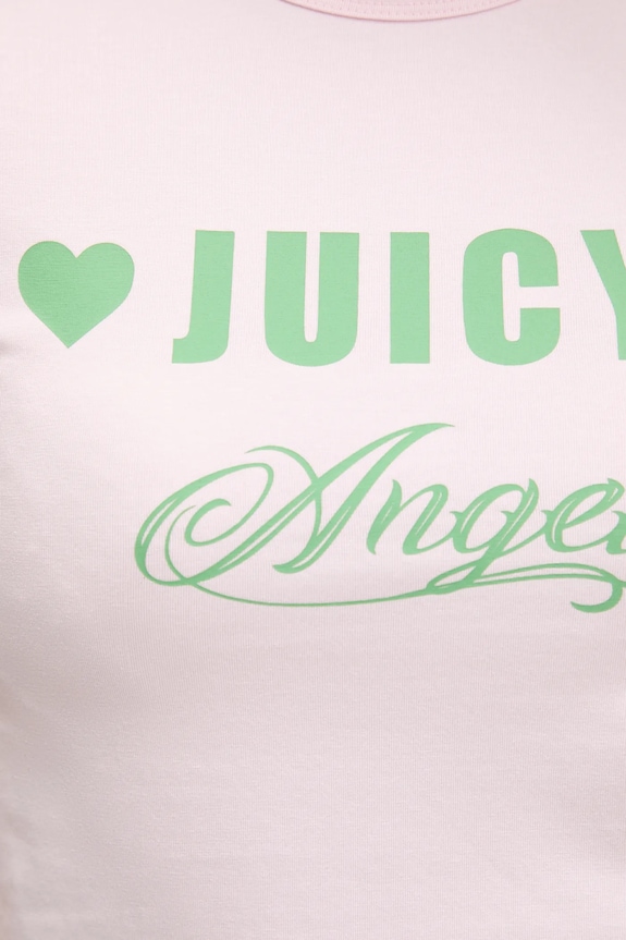 Tričko Juicy Couture Angel JCNCT126461 ružová