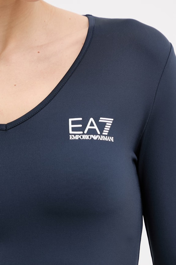 Лонгслів для тренувань EA7 Emporio Armani AF14524.7W000315 темно-синій