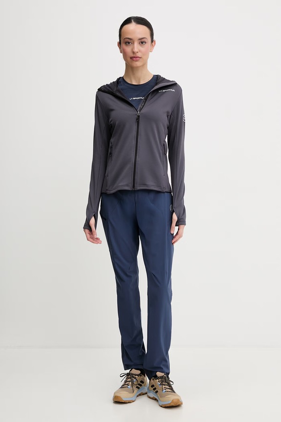 La Sportiva treking majica ženska Sunfire ZAST006 mornarsko modra SS26