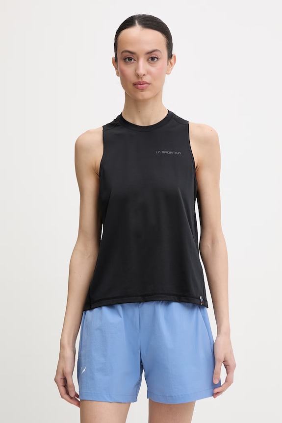 La Sportiva γυναικείο αθλητικό τοπ Just Right μαύρο ZACE033
