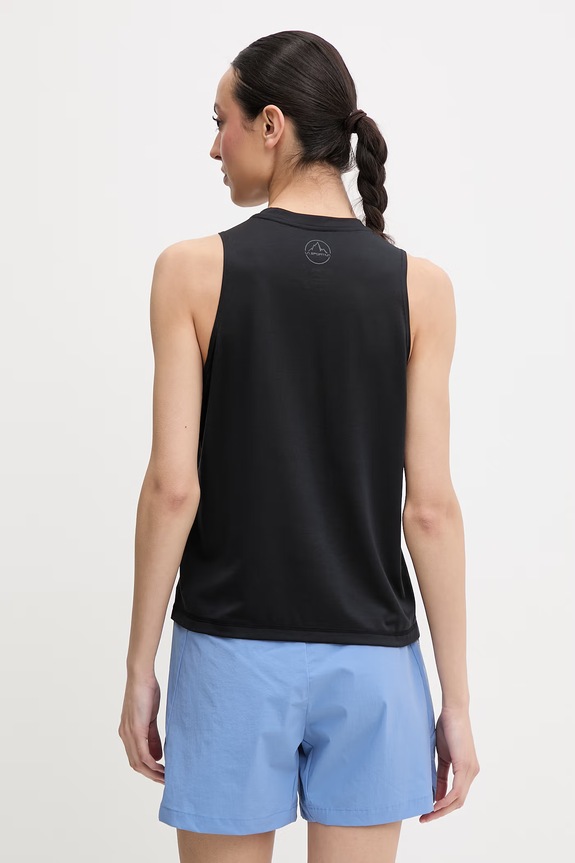 Odzież La Sportiva top sportowy damski Just Right ZACE033 czarny