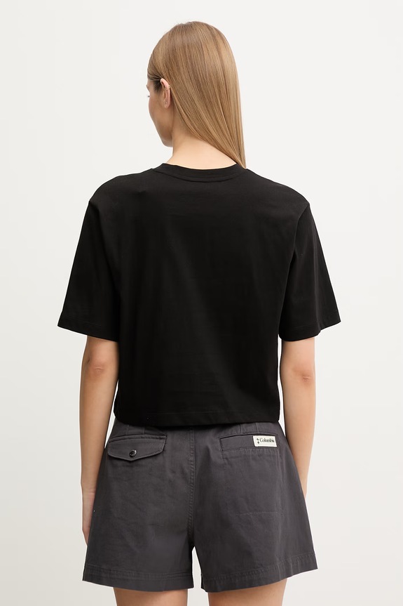Abbigliamento EA7 Emporio Armani T-shirt da donna in cotone AF19935.7W001008 nero
