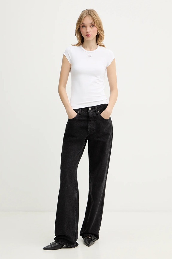 Diesel tricou T-ANGIE-OD A19912.0AFAA alb SS26