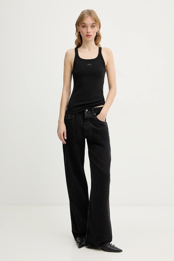 Diesel top T-WIFE-OD A21720.0EJAI negru SS26