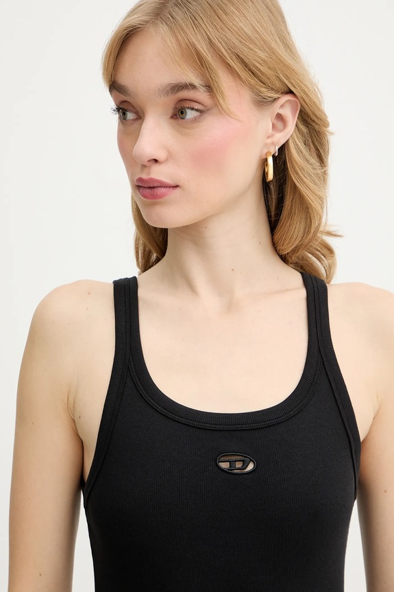 Diesel top T-WIFE-OD negru A21720.0EJAI