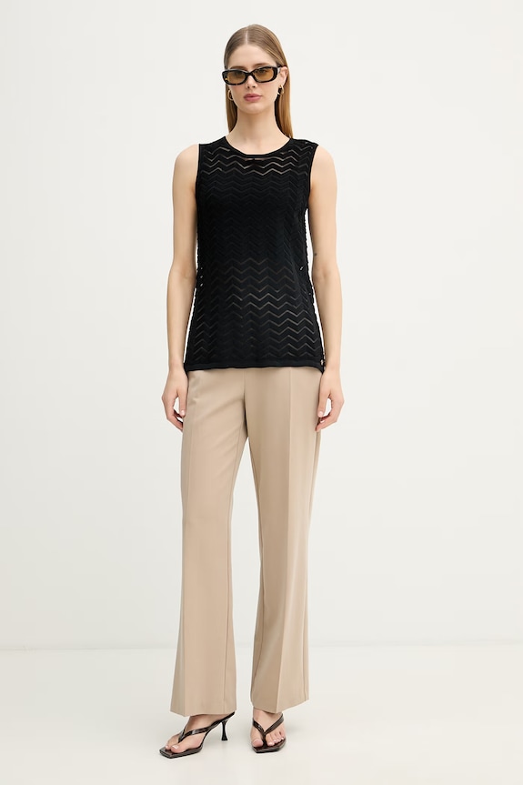 Joseph Ribkoff top damski z wiskozy 262932 czarny SS26